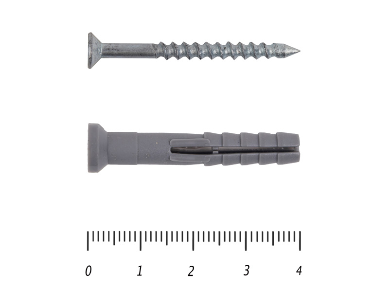 Купить дюбель-гвоздь пластиковый 6x40