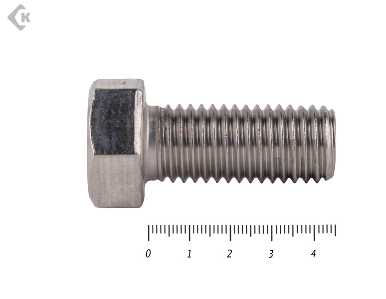 Болты с полной резьбой, нержавеющие DIN933 А4 10х 45"МОСКРЕП" (100 шт) – фото 10x45