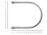 Болт оц. U-образный UBZ10 М16 (1шт)