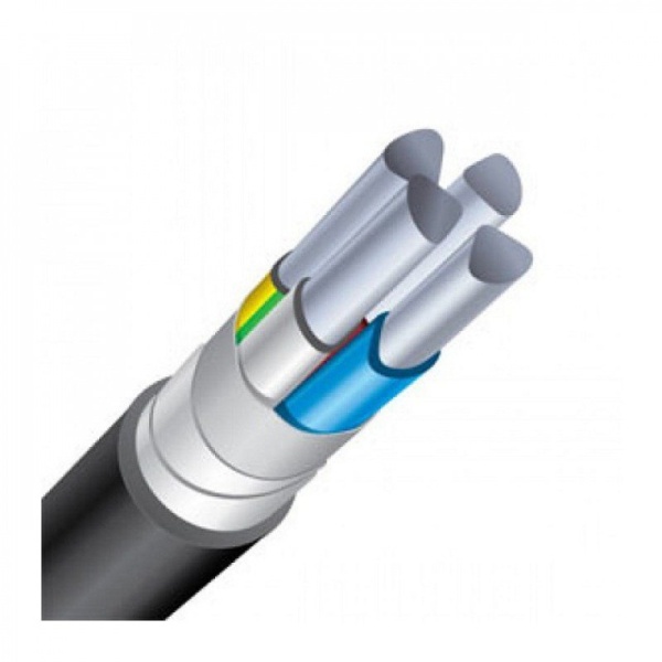 Кабель АВБШв 4х 35 ОК (N) 0.66кВ (м) Энергокабель – фото 