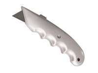 Нож "SANTOOL" с выдвижным трапециевидным лезвием металлический корпус Распродажа