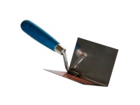 Мастерок "SANTOOL" 110х75х75мм для внутренних углов из нержавеющей стали с деревянной ручкой Распрод
