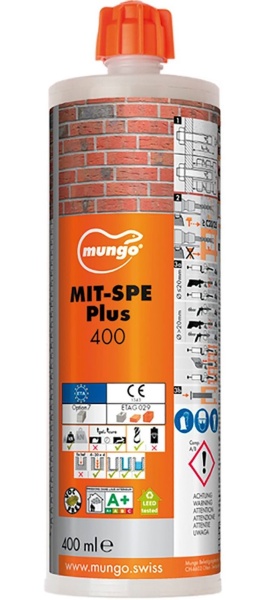 Химический картридж MUNGO MIT-SPE (Plus) Полиэстер, без стирола, картридж 400 (1 шт) – фото 