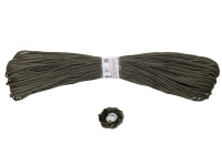 Веревка  4 мм, полипропиленовая вязанная, ХАКИ (100 м) 