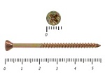 Саморезы для деревянных полов с алмазным наконечником HIMTEX 3.5х55 мм (200 шт) – фото