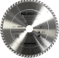 Диск пильный 400*50*60Т Hilberg Industrial Дерево (1 шт)