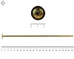 Саморезы с прессшайбой Torx, по дереву, желтый цинк   8.0х450 мм (50 шт) – фото