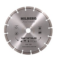 Диск алмазный отрезной 230*22,23 Hilberg Hard Materials Лазер (1 шт.)